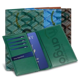 portefeuille concepteur portefeuille Menwomen en cuir porte-carte porte-passeport pour les voyages, cartes de visite, carte de crédit