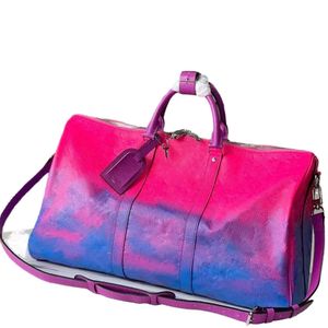Bolsa para mujer diseñadora M59713 Bag de llaus de Taurillon Pink Taurillon 50 Colección de hombres Boston SS22 Bolso de hombro de mano 7a Mano de mejor calidad
