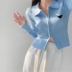 Diseñador Blusa para mujer Camisas Tejidos Suéter de lana Tops Sudaderas Silm Tees Manga larga Solapa Cuello alto Cuello alto S-XL