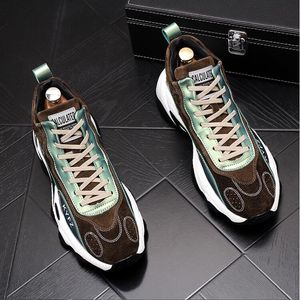 Designers 7452 Nouveau populaire Action Leather Men Sneakers Outdoor Casual Shoes Fashion Man Footwear Walking Walking Shoe W20