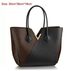 Diseñadores Bolsos de alta calidad Ms Leather N58024 Bolsos de hombro de viaje mujer Messenger School Bag Tote