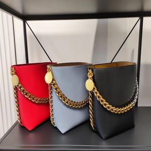 Diseñadores Mujeres Stella McCartney Bolsa de cubo Diseñadores Bolsos Monedero Monedero Cuero real Tote Messenger Crossbody Bolsas de hombro 2635