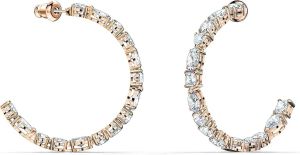 DesignerSwarovski Tennis Deluxe Jewelry Collection Rhodium Rose Gold Tone Finish Cristaux clairs