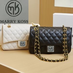 Desinger Bags Nuevo bolso grande con cadena de diamantes para mujeres, Europa y América, bolso de hombro retro de gran capacidad de piel de vaca, bolso cruzado de sensación de alta gama al por mayor