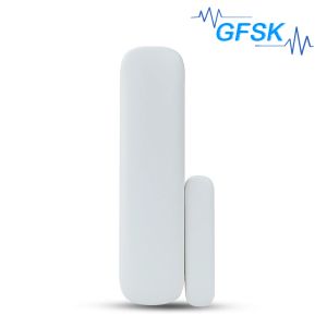 Détecteur Capteur d'alarme de la fenêtre de porte FM GFSK 433MHz Signalisation de détecteur de contact magnétique sans fil pour le système d'alarme de sécurité intrus