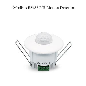 Detector de techo interior Infrarrojo Detector RS485 Salida de datos PIR Sensor de movimiento 924VDC Alarma de seguridad ajustable Control de hotel inteligente