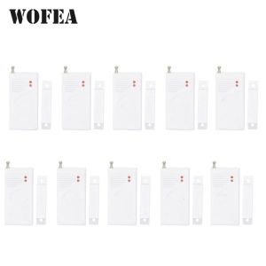 Détecteur WOFEA MAGNÉTIQUE PORTE / FENECTION CAPTEUR OUVERT / DÉTECTEUR POUR SÉCURITÉ DE SÉCURITÉ HOME SYSTÈME D'ALARME GSM