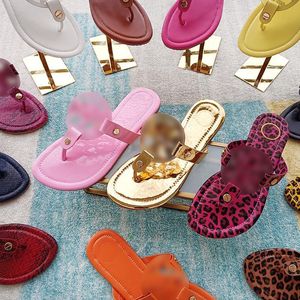 10a fábrica doble tazz zapatilla flip flop mujer diseñador sandalia verano sandale tacón plano deslizadores mocasín de cuero zapato de lujo hombre estampado de leopardo playa casual mula diapositiva