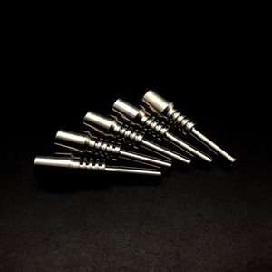 DHL !!! 10mm Hombre que recoge el néctar de titanio de 40 mm de longitud Tip Grade2 titanio clavos para NC Agua de cristal Bongs Dab Rigs pipas de fumar