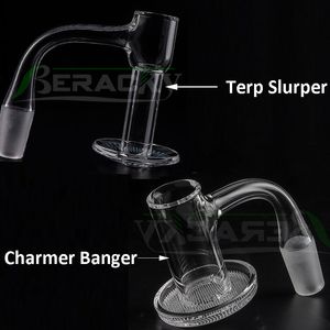 Beracky deux styles de soudure complète en quartz banger 20 mmod charmer mélangeur terp slurper entièrement soudé à bord biide