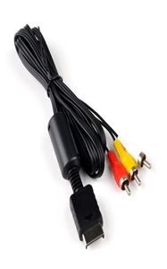 DHL 6 pieds 18m Câble audio à RCA pour Sony Playstation pour PS pour PS2 3 Video AV8568310