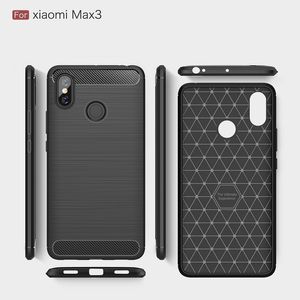 DHL Free MobilePhone Cases para Xiaomi Max3 Cover Soft TPU Funda ajustada para Xiaomi mi Max3 smartphone case
