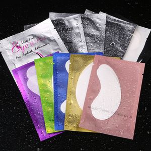 Patchs pour les yeux en hydrogel minces sans DHL pour l'extension des cils sous le patch pour les yeux