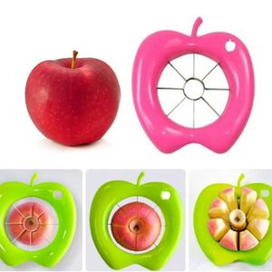 DHL Kitchen Tools Pratique Apple Fruit Cutter Dicing Peeler Corer Slicer Machine Cuisine Gadget Plastiic mélangé avec Acier Inoxydable Fruits Cutter ss0118