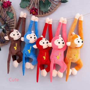 DHL nouvelle poupée en peluche 45CM suspendu bras Long singe de à la queue mignon enfants cadeau poupée enfant jouets cadeaux 27