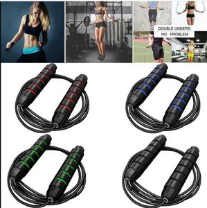 DHL Ship Pen Cuerda para saltar Crossfit Cuerda para saltar Cuerda para saltar ajustable Entrenamiento Cuerdas para saltar de aluminio Velocidad de fitness Saltar entrenamiento FY7057