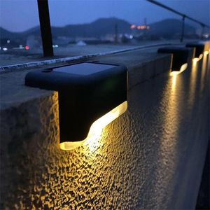 Lampe solaire à LED Lumières de pont IP65 Étanche Extérieur Jardin Chemin Patio Escaliers Étapes Clôture Lampes pour Marche, Escalier, Allée, Passerelle