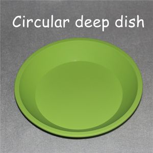DHL livraison gratuite plateau en silicone Deep Dish Round Pan 8 