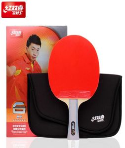 Raqueta de tenis de mesa DHS 6002 con espinillas aprobadas por ITTP en tenis de mesa mango FL de goma paleta de ping pong DHS 2012098047100