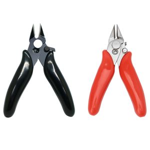Diagonal Pliers Mini Wire Flush Cutter 3.5 Inch Wires Insulating Rubber Handle Model Pliers Tool