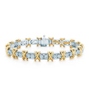bracelet de luxe en diamant bracelet de créateur pour femme bijoux de luxe simples bracelet pour femme bracelet cadeau de Noël pour la Saint-Valentin livraison gratuite bracelet arrangé
