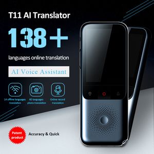 Dictionaries Translators 2023 T11 Portable Audio Translator 138 Language Smart Offline In Real Time Voice AI Po p230808