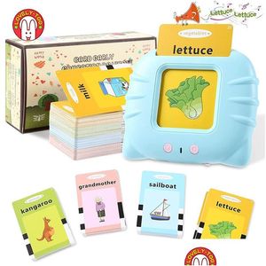 Dictionaries Translators Learning Toys Kids Sight Words Games Talking Flash Cards English Hine Education Electronic Book Toddlers Dh4Ok