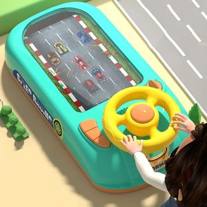 Modèle de voiture moulé sous pression pour enfants, jouet de conduite, véhicule Dodge, jeu d'aventure de Simulation électronique avec effets sonores musicaux pour enfants et bébés 230417