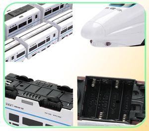 Diecast Model Car Kids Electric Train Toys para niños Train Train Simulación Diecast Train Sound Light Music Educational Locomotiv4448751