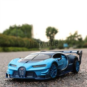 Diecast Model Cars 124 Bugatti Vision Gt Aleación de metal Modelo de coche Diecast Vehículos de juguete Modelo de coche Alta simulación Escala en miniatura Juguete para niños Regalo x0731