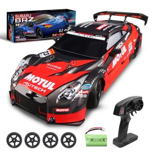 Modèle moulé sous pression GTR 2 4G RC Drift Car 1 16 4WD télécommande électrique véhicule à grande vitesse jouets de course pour enfants 231017