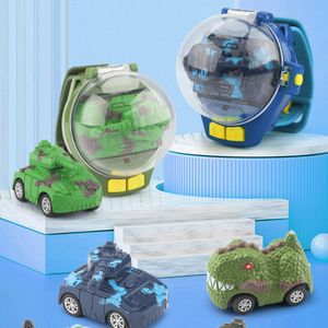 Modèle moulé sous pression Mini montre télécommande voiture jouets électriques enfants s Portable course jouet poignet nouveauté cadeau 230710