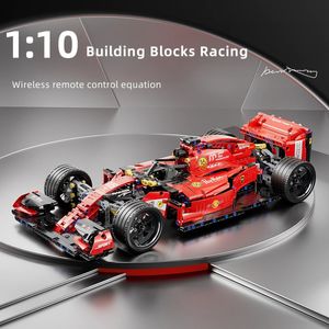 Diecast Modell ToylinX RC Rennen 1163PCS Gebäude Sets MOC Fernbedienung Bausteine Auto Cool Sammeln Modell Auto Kits Spielzeug 231204