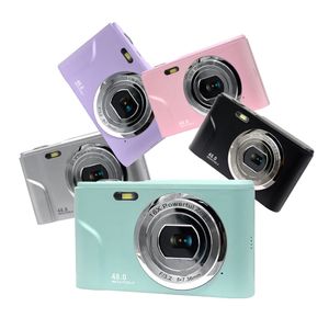 Appareil photo numérique, point de mise au point automatique et caméras de prise de vue FHD 1080P 48MP avec Zoom numérique 16X, appareil photo compact pour enfants DC311