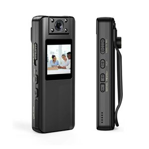 Appareils Photo Numériques A22 Full HD 1080P Sport DV Vision Nocturne 2200mAh Détection de Mouvement Corps Caméra Écran LCD Mini Caméscope Cam Vélo Caméra 230518