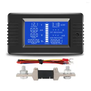 Digital DC 0-200V Courant de tension avec 200A Shunt Car Battery Tester Monitor 12V 24V 48V