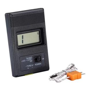 Thermomètre numérique LCD de Type K, Instruments de température, entrée unique Pro, sonde de Thermocouple, détecteur de capteur, lecteur de compteur TM