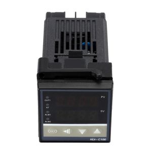 Freeshipping Controlador de temperatura digital LED PID regulador térmico Termostato Termómetro Sensor de temperatura medidor termometro digitale