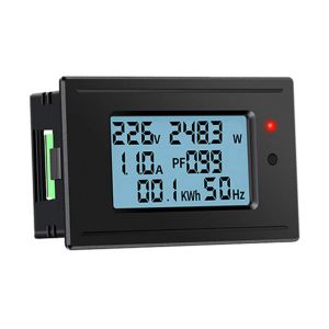 Voltmètre numérique AMMETER AC COURTAGE COURTAGE MÉTRANCE VOLT TESTER TESTER PANNEAU PANNEAU MODIFICATE