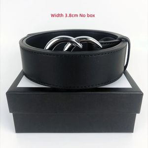 2023 Con caja Cinturón de diseñador para hombre para hombre Lujo ﾡ guccilys ﾡ Cinturones de negocios de moda Ceinture para mujer Cintura con hebilla de metal negro cintura # 0078
