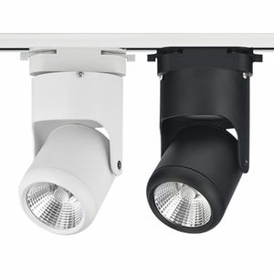 Dimmable 7 W 10 W COB LED Rail lumière sur Rail LED projecteurs luminaire pour magasin spot éclairages AC110 220 V livraison gratuite