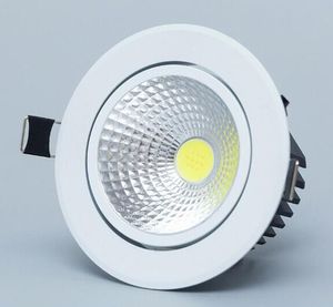 nouveau bon downlight Led COB plafonnier Spot 3w 5w 7w 12w 85-265V plafonniers encastrés éclairage intérieur