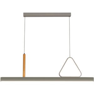 Salle à manger Long Pendant Lights Nordic Moderne Minimaliste En Aluminium Luminaires Pour Bar Bureau Silicone LED Dimmable Lampe Nouvelle Arrivée