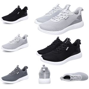 Descuento para mujer para hombre zapatos para correr negro blanco gris Peso ligero Corredores Zapatos deportivos zapatillas de deporte Zapatillas de deporte Marca casera Hecho en China