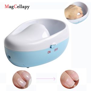 Machine de désinfection Nail Art Électrique Bol de trempage à la main Spa Beauté Batterie enfichable Double usage Dissolvant d'ongles à 5 trous Outil de nettoyage des ongles 230925