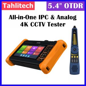 Pantalla 4K CCTV IPC Tester Monitor 5.4 pulgadas IPS Touch Screen Android System 1310NM/1550NM con VFL OPM LS OTDR IPC Tester Fiber Tester