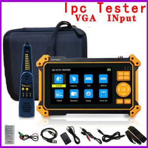 Pantalla IPC Tester HD3100 CCTV Tester Monitor CVI TVI AHD 4K Video de audio VGA RJ45 Analógico UTP IP Camera Tester Protección de seguridad CFTV