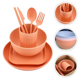 Vaisselle jetable ménage tasse cuillère Para Mini Postres Dessert assiette Kit baguettes fourchette enfant cuillères