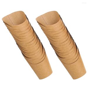 Vajilla desechable, cajas de aperitivos, recipientes de papel para dulces franceses para fiesta, patatas fritas, taza, pata de pollo frito, caja de huevos