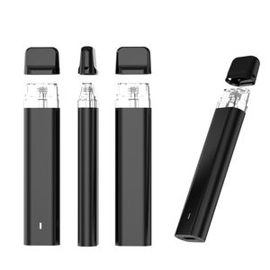 Cigarrillos electrónicos desechables Pod Dispositivo Kits de inicio 1 ML Vacíos Vape Pen Pods 280 mAh Vapes recargables Batería Vaporizador de aceite grueso Plumas por encargo